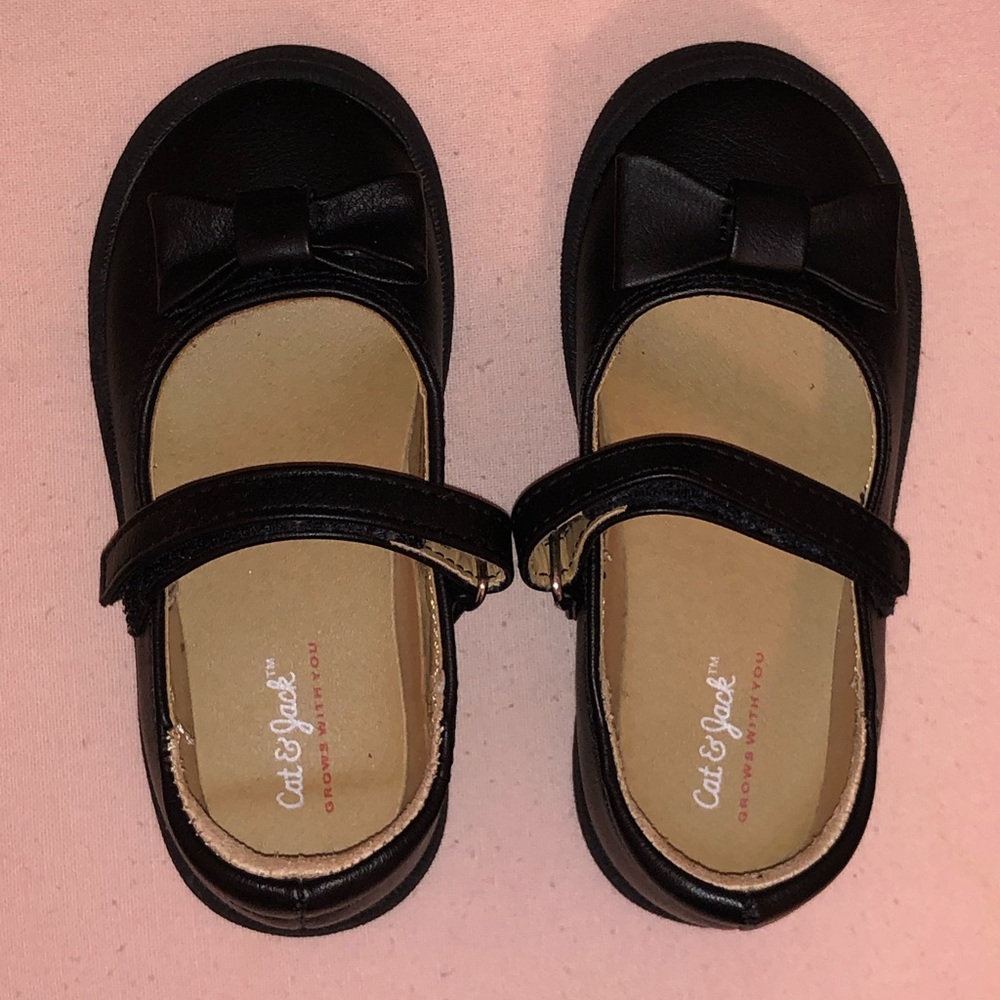 Toddler girls Cat & Jack black Mary Janes